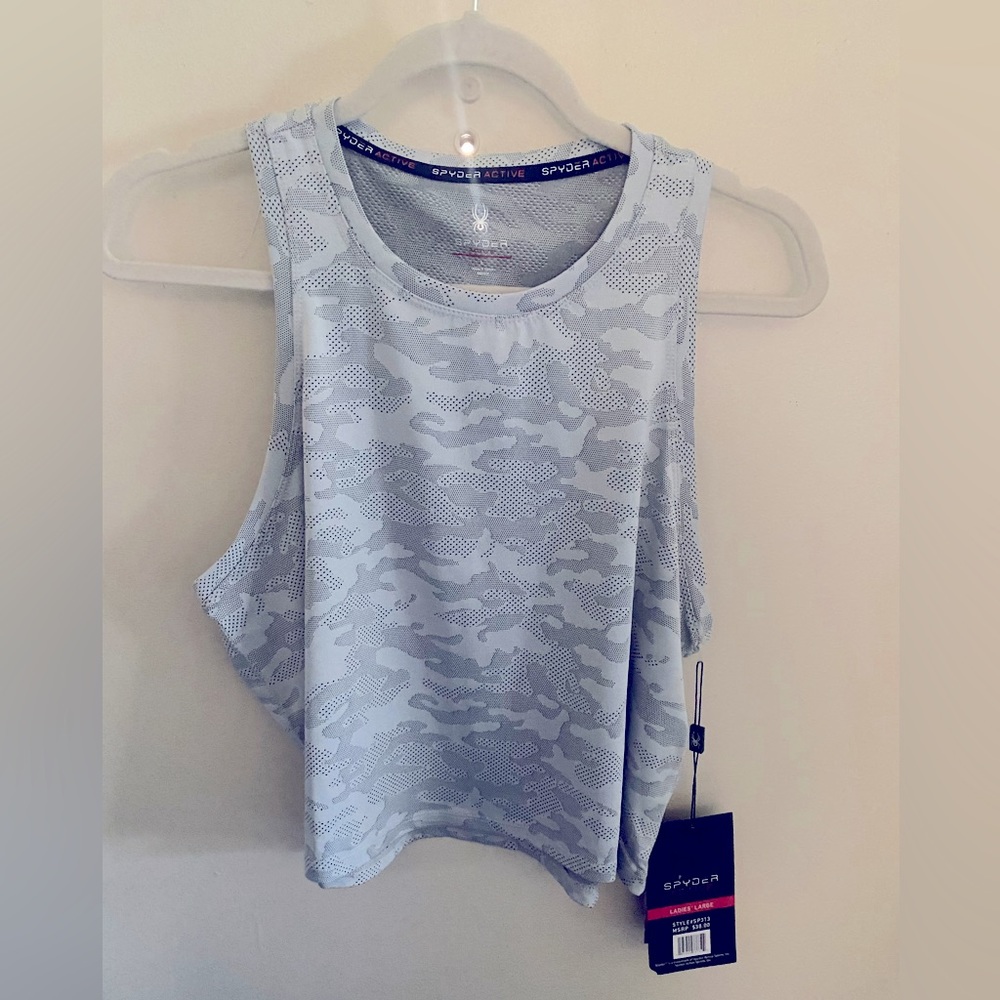 NWT. Women’s Spyder Active Brand Tank